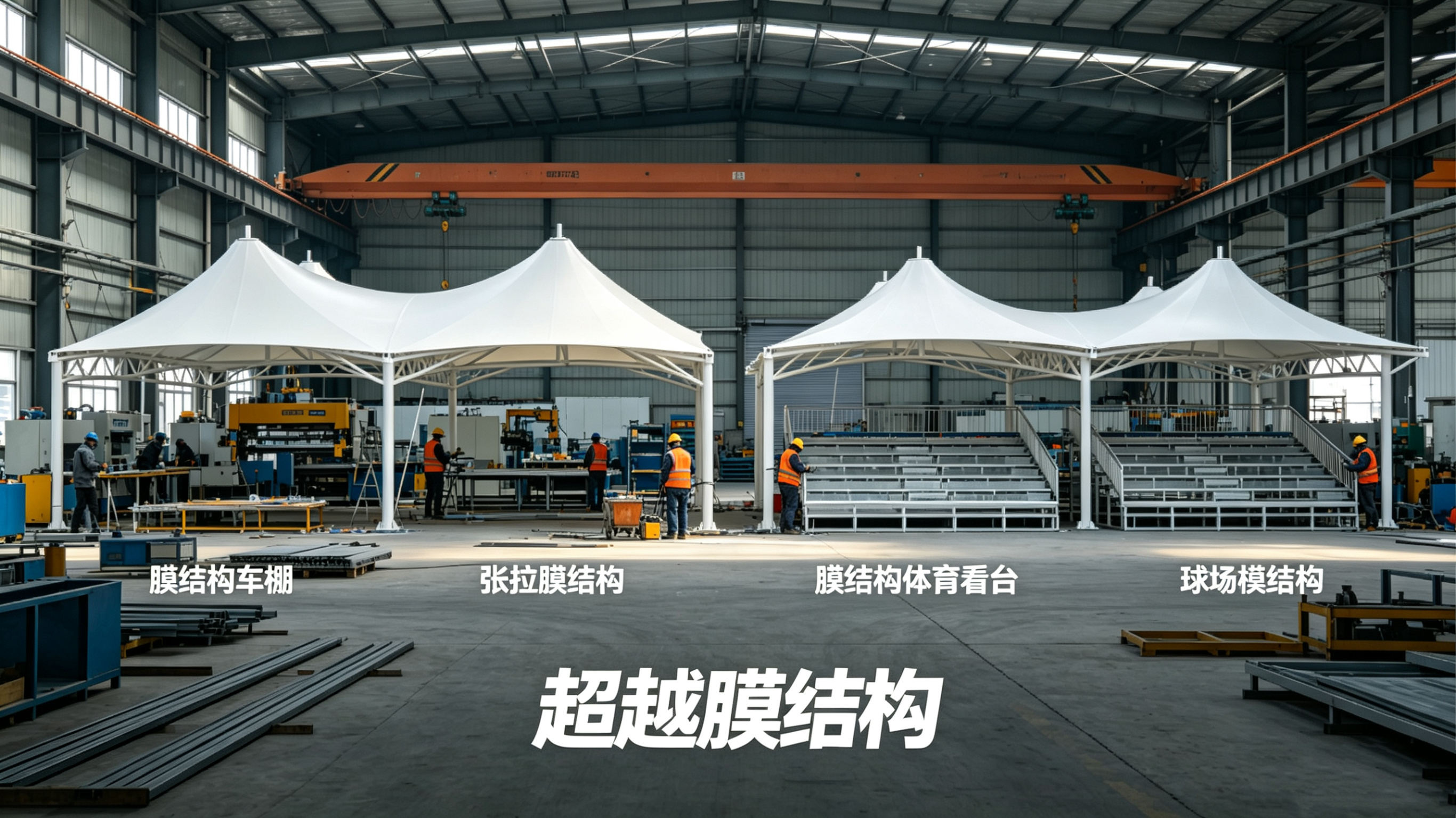 荆门市膜结构工程膜结构车棚 - 排名